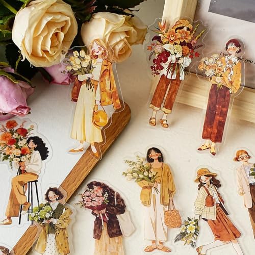 Natural Flower Stickers for Scrapbooking (61)