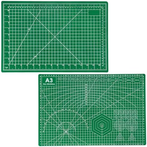 Self Healing Cutting Mat, 11" x 17", Double-Sided Rotary Cutting Mat for Sewing, Quilting, Scrapbooking & Craft, Craft Cutting Board for Hobby Use(A3)