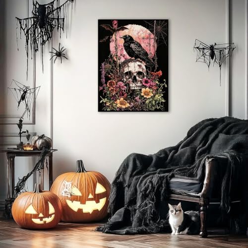 Vesmiral Halloween Diamond Art Kits for Adults 12x16inch