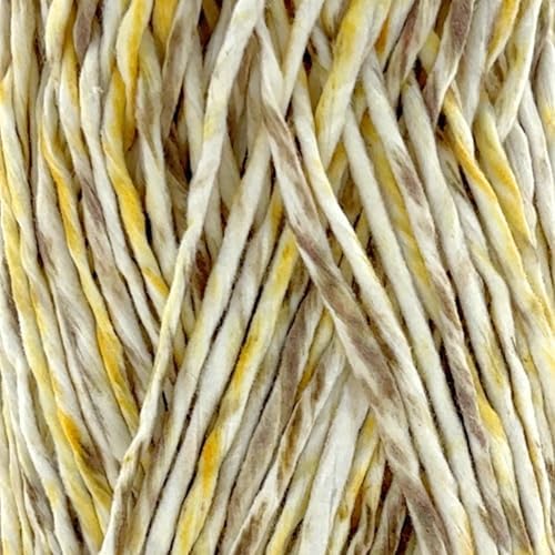 S Sensy Softee Raffia - Polyester Raffia Yarn 5 Skeins Sunset 109 Yards 4oz