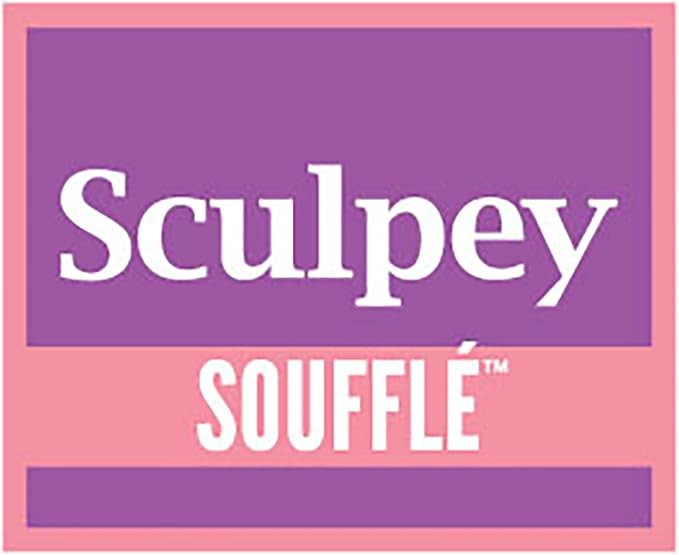 Sculpey Soufflé Polymer Clay, Igloo 7oz Pack - Lightweight Oven Bake Clay | Durable Suede Finish Modeling Clay for Jewelry, Earrings and Crafts - Non-Toxic, Flexible and Crack Resistant