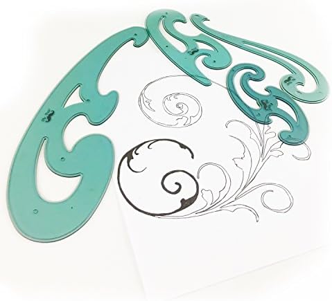 Mr. Pen French Curve and Template Ruler Set, 6 Pieces