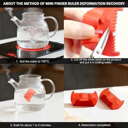 2mm-6mm Seam Guide for Hand Sewing Edge Lockranding Tool 5 PCS Set for Leather/Fabric/Craft Sew, Blue