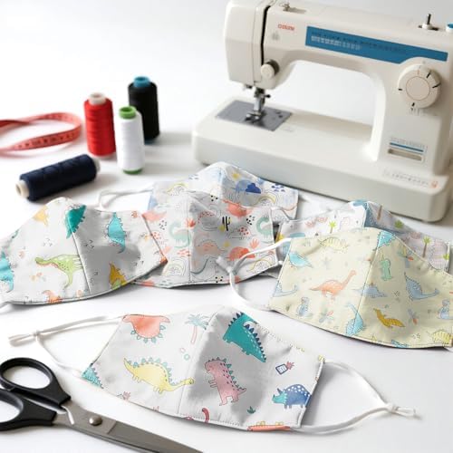 Aubliss 8pcs Fat Quarter Fabric Bundles 100% Cotton 20'' x 20''