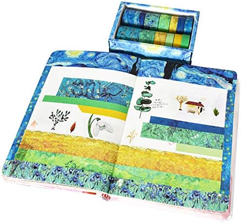 Washi Tape Set of 12 Rolls Van Gogh Starry Night Decorative Tape