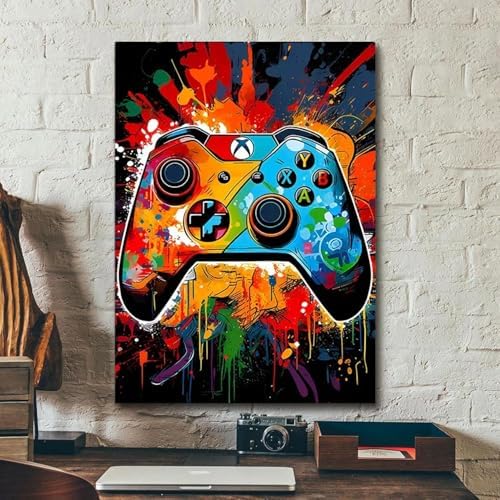 VeGuude Diamond Art Kits for Adults-Video Games Diamond Painting Wall Decor