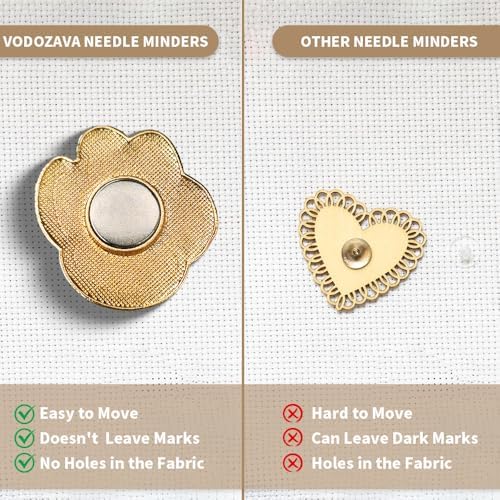 Needle Minder Magnet, Magnetic Needle Minder, Needle Minders Magnetic Cross Stitch Accessories, Magnetic Needle Holder, Life Tree, Butterfly, Cats, Owl, Heart (CatClaw)