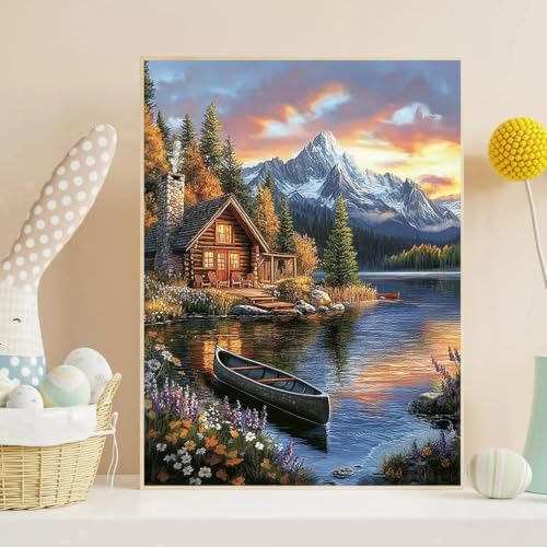 Diamond Art Kits for Adults, Landscape Diamond Art Painting Kits for Adults