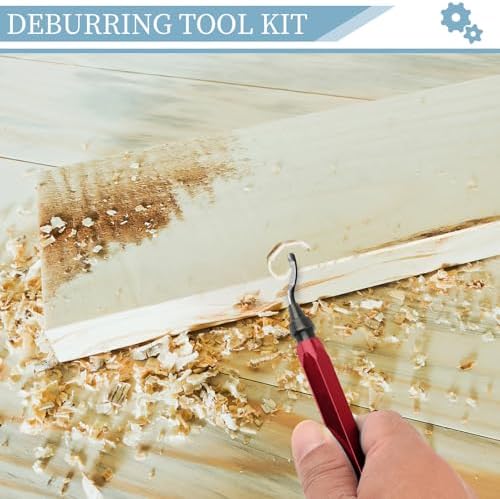 Deburring Tool with 12 HSS Blades for Metal Resin PVC 3D Print