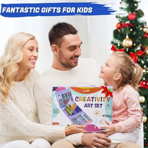 All in One Art Supplies Include Drawing Kit, Origami & Paper-Cutting Crafts