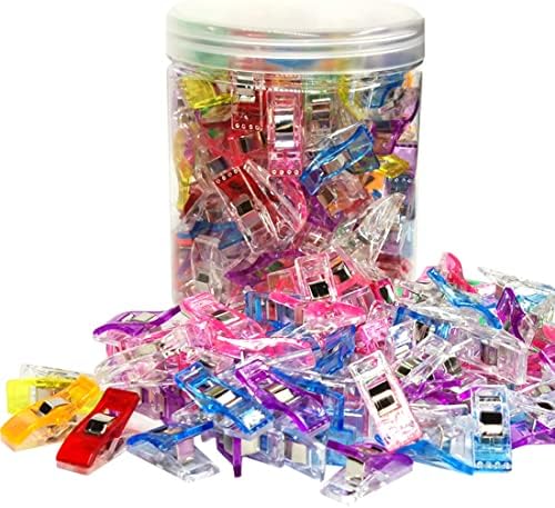 Otylzto 120Pcs Plastic Sewing Clips Quilting Clips for Supplies, Crafts