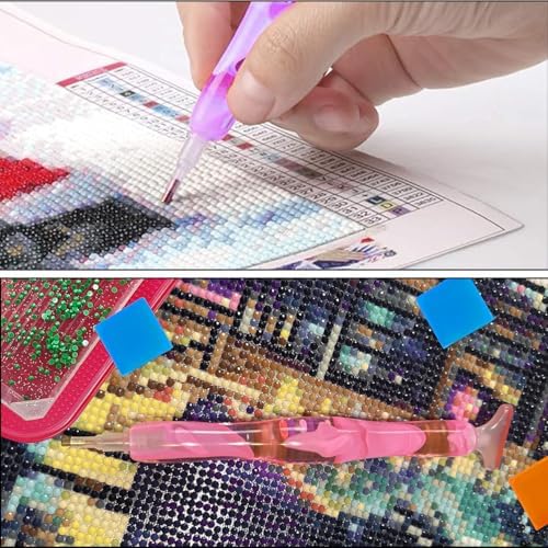 LIRUNQIU 105Pcs Diamond Painting Glue Wax
