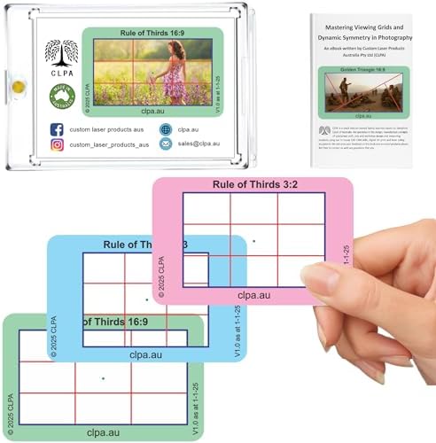 Rule of Thirds Directors Viewfinder Card