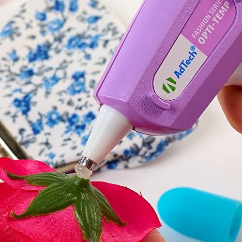 AdTech Premium Mini Hot Glue Gun - Lavender Craft Tool for Scrapbooking, Home Decor, DIY Crafts