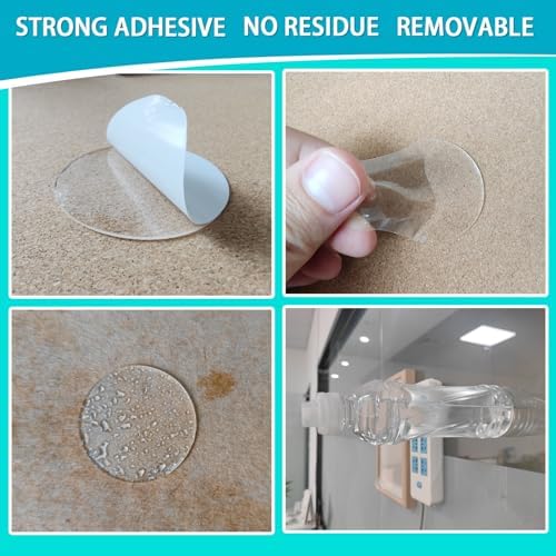 Double Sided Tape for Walls, Picture Hanging Strips Removable Mounting Dots | No Glue Residue Adhesive for Art Craft, Decoration, Balloon, Party Supplies, Multipurpose