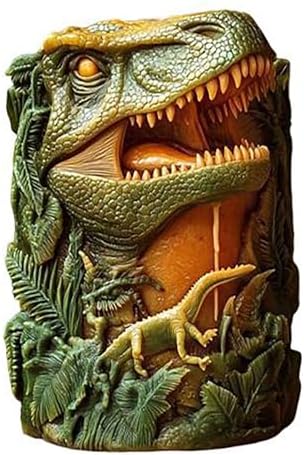 Animal Dragon Cylinder Molds Silicone Wave Spiral Candle Mold - Silicone Resin Casting Molds for Candle & Resin & Soap Craft Supplies