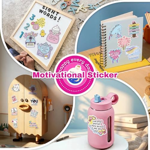 200 Pcs Cute Positive Affirmation Stickers for Journaling Aesthetic