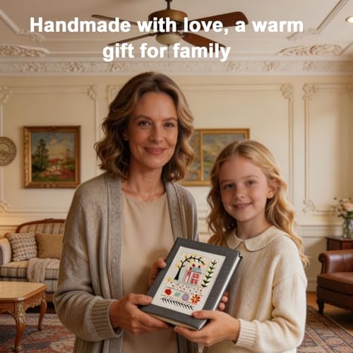 123 PCS Embroidery Kit for Adults, Portable Beginners Stitch Book Set