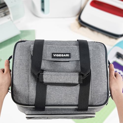 Carrying Case for Cricutt Joy, Portable Craft Storage Bag Organizer with Pockets for Tools and Accessories
