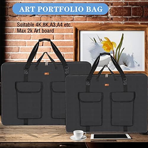 TreochtFUN Art Portfolio 23 X 31in - Portfolio Case A2 Heavy duty Soft Side