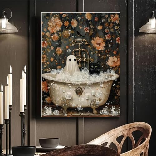 Arttoplus Halloween Paint by Numbers Kit for Adults Beginner 16x20 inch