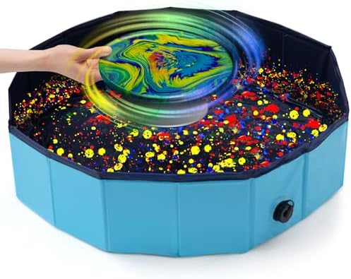 Silipull Acrylic Paint Pouring Splash Guard Pour Painting Supplies Fluid Art Tools for DIY Art Crafts Projects 31.5 x 7.87 Inch