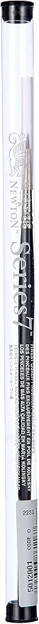 Winsor & Newton Series 7 Kolinsky Sable Miniature Watercolor Brush - Short Handle Round #1 | The World's Finest Watercolor Brush, Kolinsky Sable Hair, Rust-proof, Seamless Nickel Plated Ferrules, Hand-Made in England