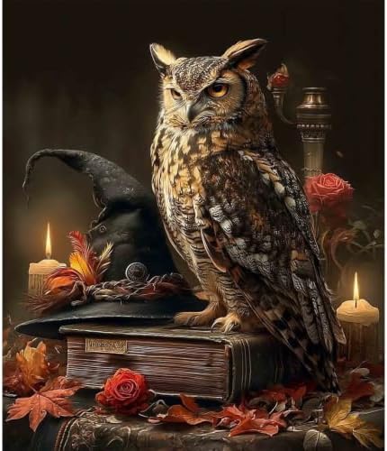 Halloween Diamond Art Kits for Adults,Diamond Painting Kits for Beginner 5D