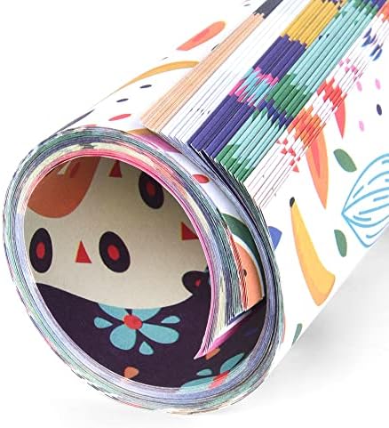 Origami Paper 6x6" Double Sided 50 Sheets 10 Colors Origami Kit,Craft Paper