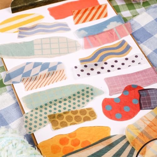 120 Pcs Aesthetic Washi Stickers for Bullet Journaling