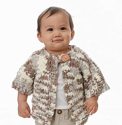 Bernat Baby Blanket Yarn for Crocheting Soft, Little Sand Castles