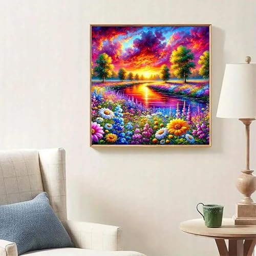 Lophomie Diamond Art Kits for Adults Landscape Diamond Painting Kits