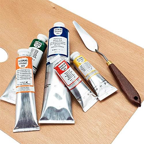 Lukas Studio Artist Oil Color Paints - High-pigment oil paint made with natural binder for artist, painting, & more! - [Cobalt Blue Hue - 200 mL]