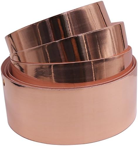 LOVIMAG Copper Tape (2inch X 33 FT) HVAC Foil Anti Tarnish Strips