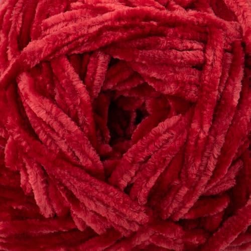 Craft County Bulky 5 Velvet Yarn – Super Soft Polyester Yarn for Blankets, Home Décor, and More!