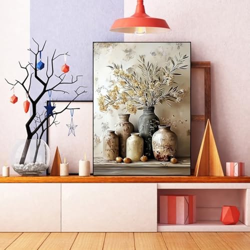 Olive Blossom Diamond Art Kits for Adults Diamond Painting Kits 12X16inch