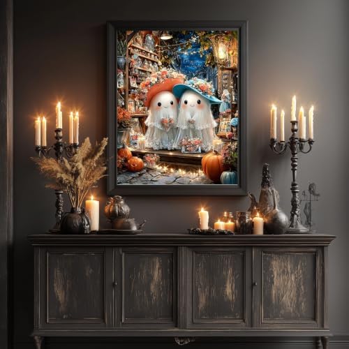 SUHEFAFA Halloween Diamond Art Kits for Adults Beginners 12×16 inch