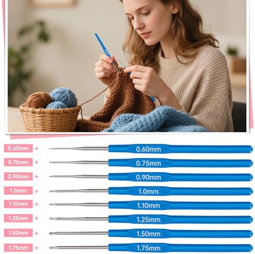 GMAK Crochet Kit for Beginners Adults, All in One Crochet Set Include Yarns