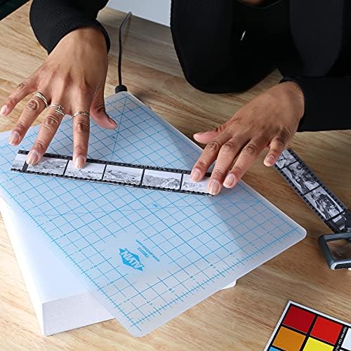 ALVIN TM Translucent Cutting Mat 8.5 x 12 inch | 3mm Layer with Grid on 1 Side | Light Box Compatible - Model TM2212