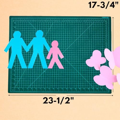 ARTIST'S BEST 18" x 24" Self Healing Cutting Mat | Rotary Cutting Sewing Mat for Craft, Fabric, Scrapbooking Sewing