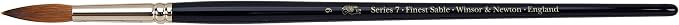 Winsor & Newton Series 7 Kolinsky Sable Brush, Round SH #9