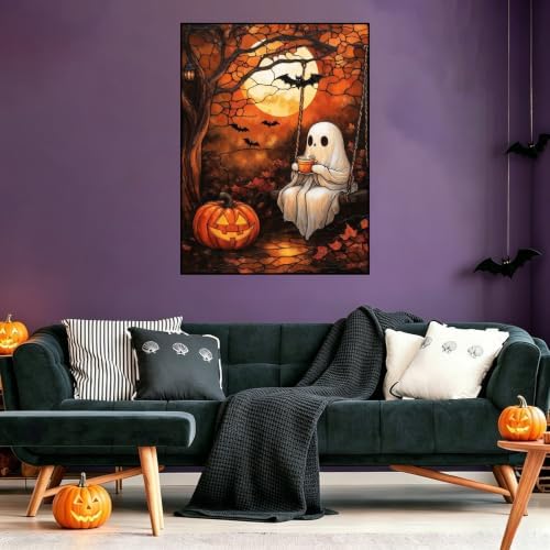 Halloween Diamond Art Kits for Adults, Diamond Painting Kits for Adults