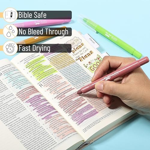 Mr. Pen- No Bleed Gel Highlighters, Assorted Colors, 8 Pack