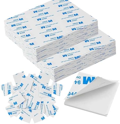 400PCS Double Sided Foam Tape, Super-Sticky Double Sided Adhesive Pads