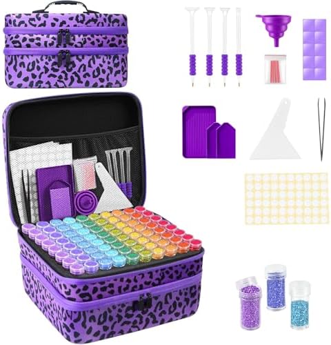 ZORETCO Diamond Art Storage - 240 Containers Diamond Art Kits for Adults