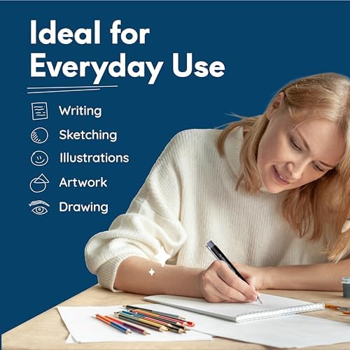 MozArt Eraser Pen Set 2 Pens + 10 Jumbo Refills for Mechanical Pencil