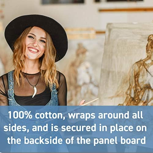 5 Pack 6" x 8" Value Canvas Panel by Artist's Loft