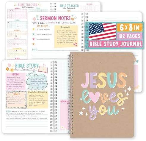Guided Bible Study Journal for Women - Bible Journal for Women