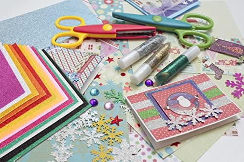 10 Sheets Glitter Paper Sheet for Crafts April Fool's Memorial Father's Day Juneteenth Decor Table Decorations, A4 Cardstock Self-adhesive Paper for Father’s Day Construction Scrapbook Decor (Black)