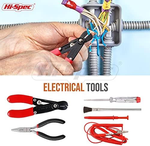 Hi-Spec Electronics Repair & Opening Tool Kit for Laptops Devices Computers | 56pc, everyday fixes made easier, organized portable storage, beginner-friendly selection, apartment and office tasks, tidy